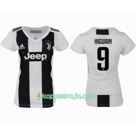 Billiga Fotbollströjor Juventus HIGUAIN 9 Dam Hemma tröja 2018/19 Kortärmad